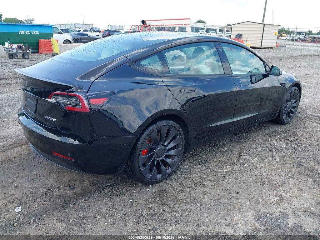 5YJ3E1EC2NF233071 2022 TESLA MODEL 3 photo no. 4