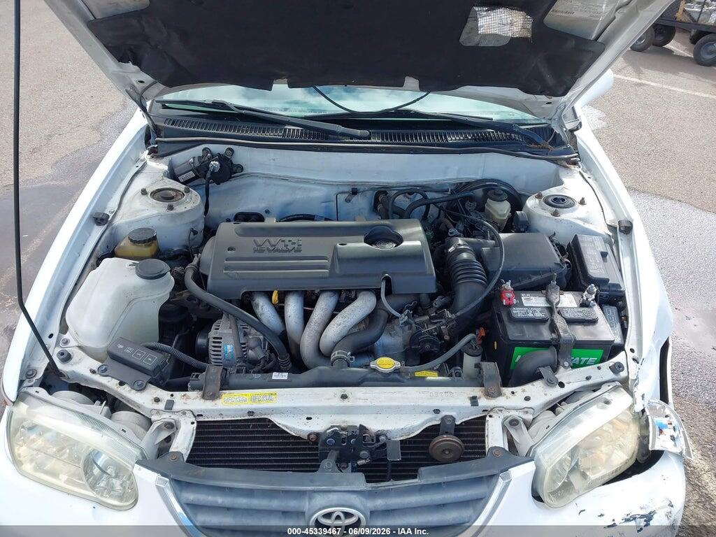 1NXBR12E12Z565619 2002 TOYOTA COROLLA photo no. 10