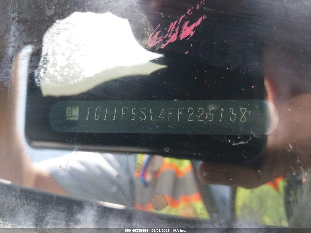 1G11F5SL4FF225138 2015 CHEVROLET MALIBU photo no. 9