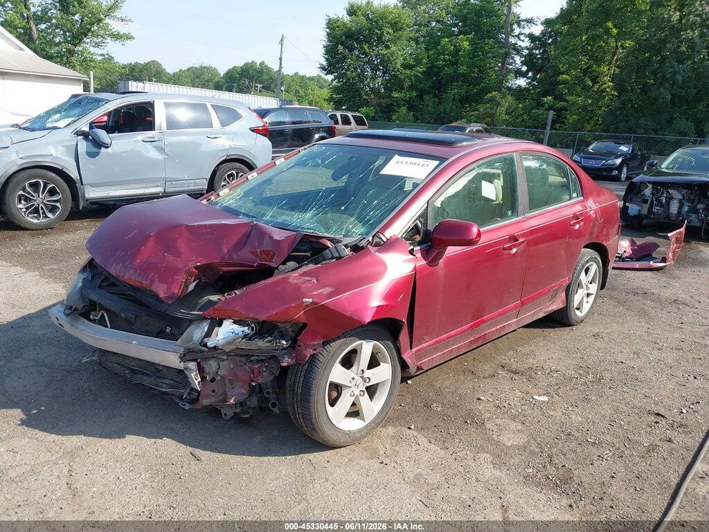 1HGFA16838L027277 2008 HONDA CIVIC photo no. 2