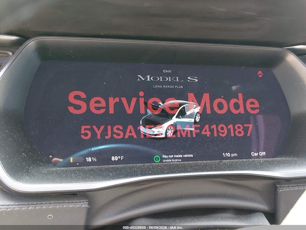 5YJSA1E22MF419187 2021 TESLA MODEL S photo no. 7