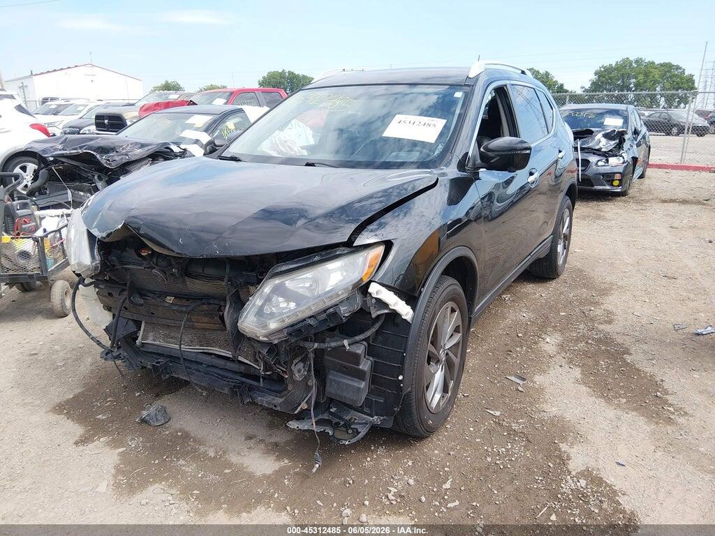 KNMAT2MV3GP719080 2016 NISSAN ROGUE photo no. 2