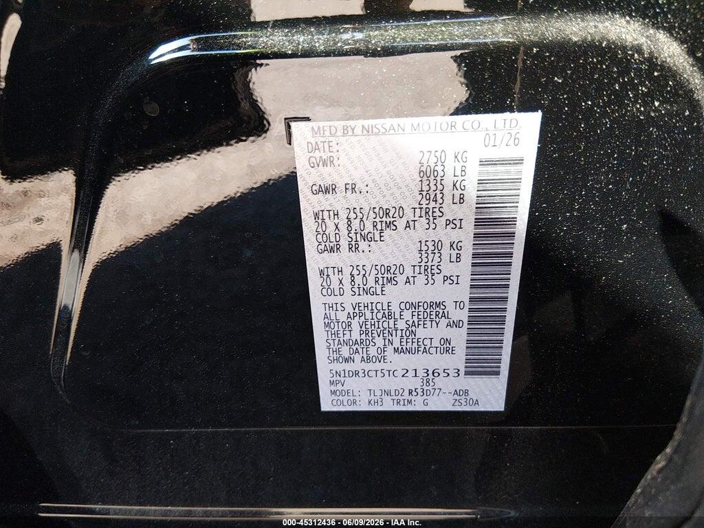 5N1DR3CT5TC213653 2026 NISSAN PATHFINDER photo no. 9