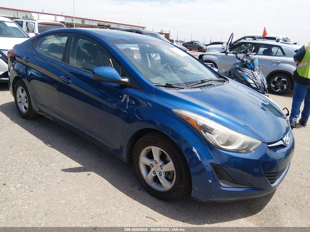 KMHDH4AEXEU215294 2014 HYUNDAI ELANTRA photo no. 1
