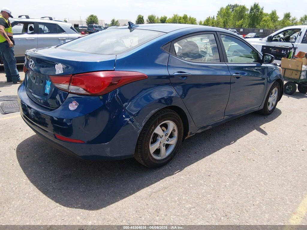KMHDH4AEXEU215294 2014 HYUNDAI ELANTRA photo no. 4