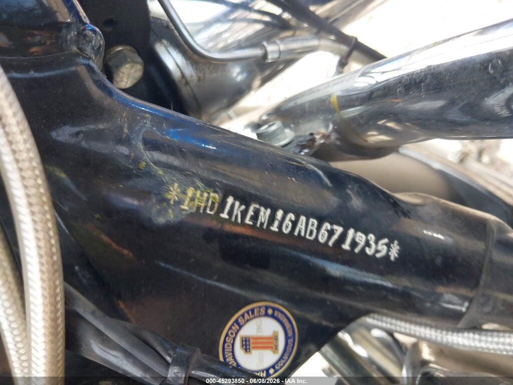 1HD1KEM16AB671935 2010 HARLEY-DAVIDSON FLHTK photo no. 10
