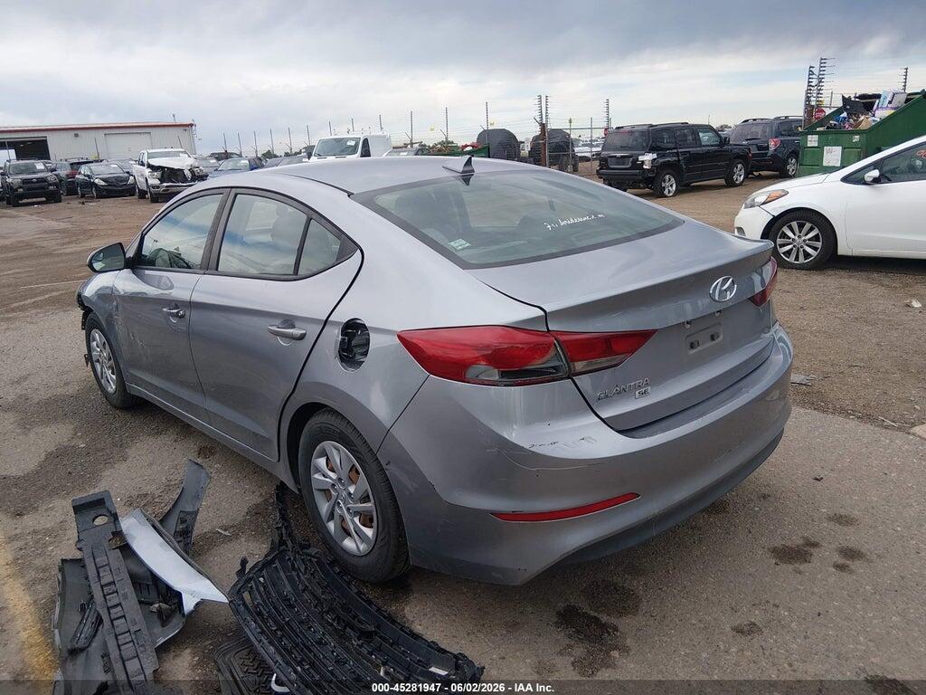 5NPD74LF7HH181164 2017 HYUNDAI ELANTRA photo no. 3