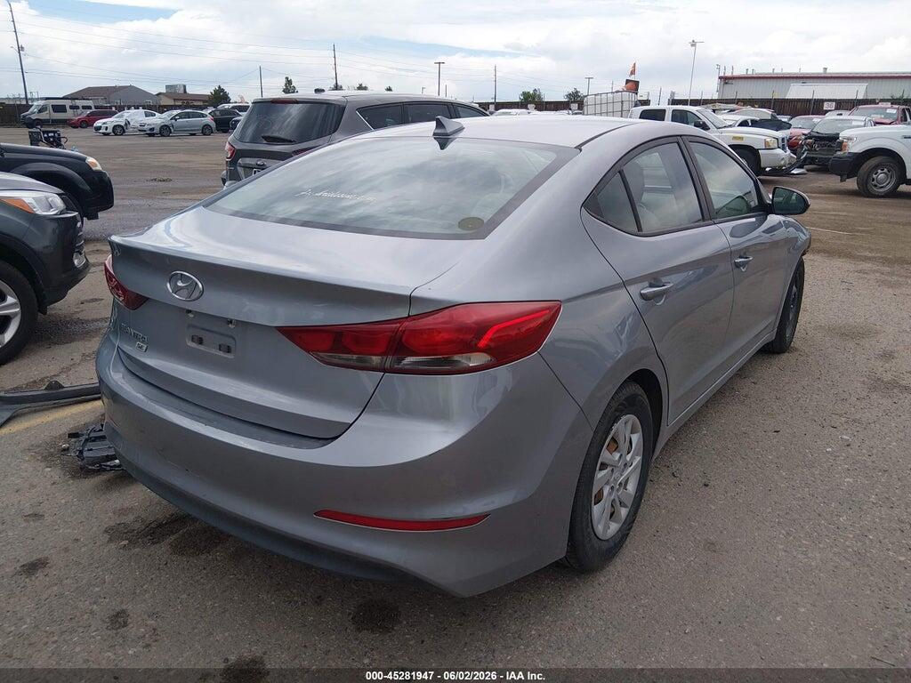 5NPD74LF7HH181164 2017 HYUNDAI ELANTRA photo no. 4