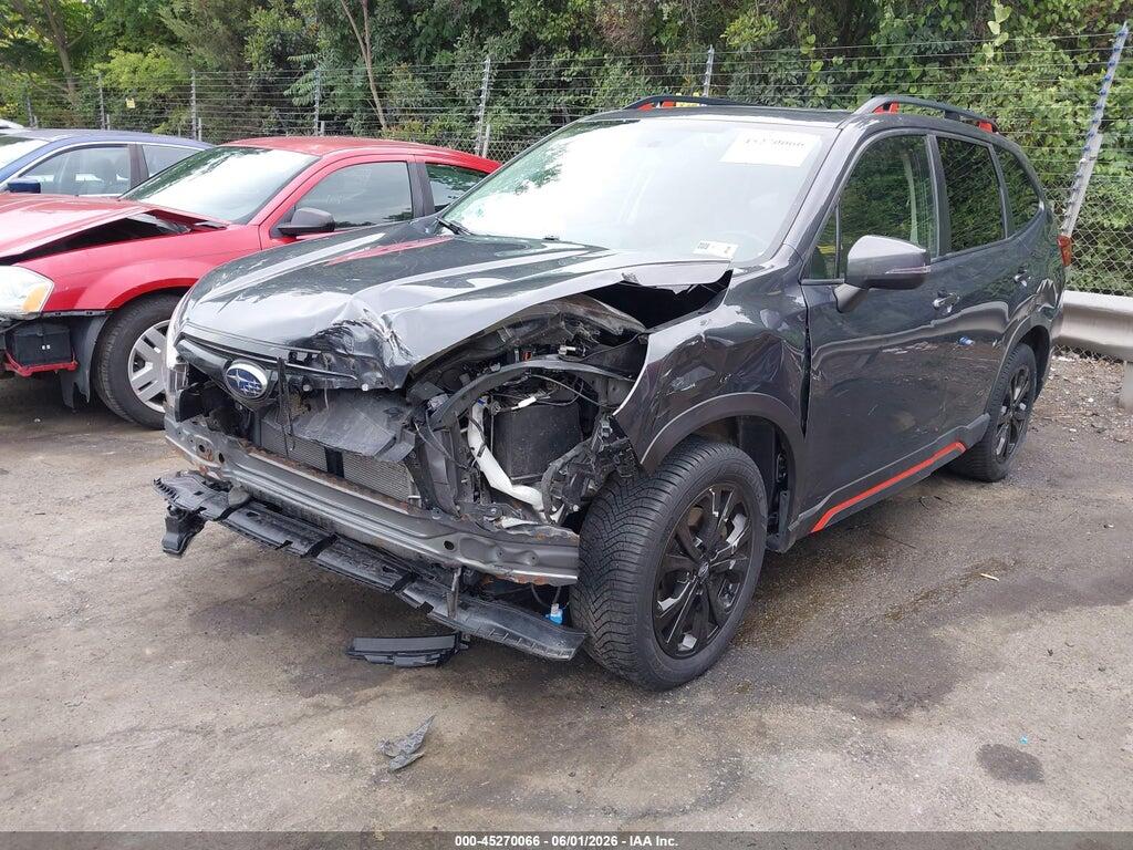 JF2SKALC0LH439866 2020 SUBARU FORESTER photo no. 2