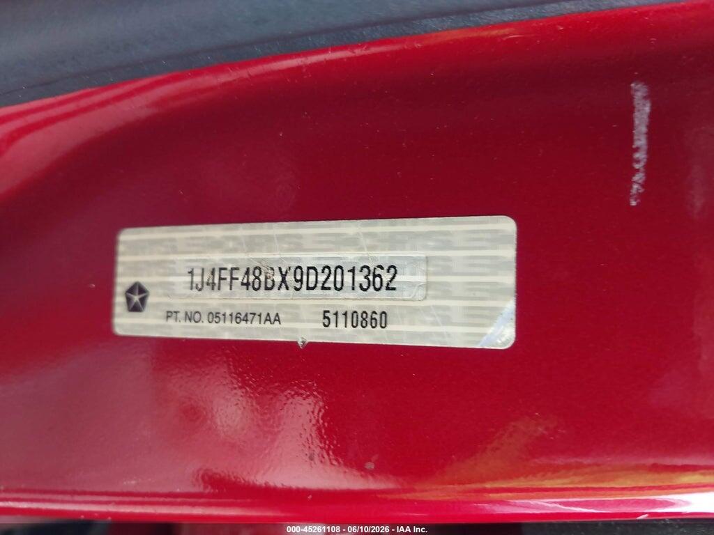 1J4FF48BX9D201362 2009 JEEP PATRIOT photo no. 9