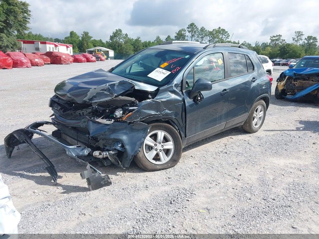 KL7CJPSM6NB532946 2022 CHEVROLET TRAX photo no. 2