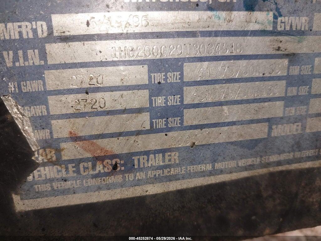 1WC200G29T3034518 1996 WELLS CARGO UNKNOWN photo no. 9