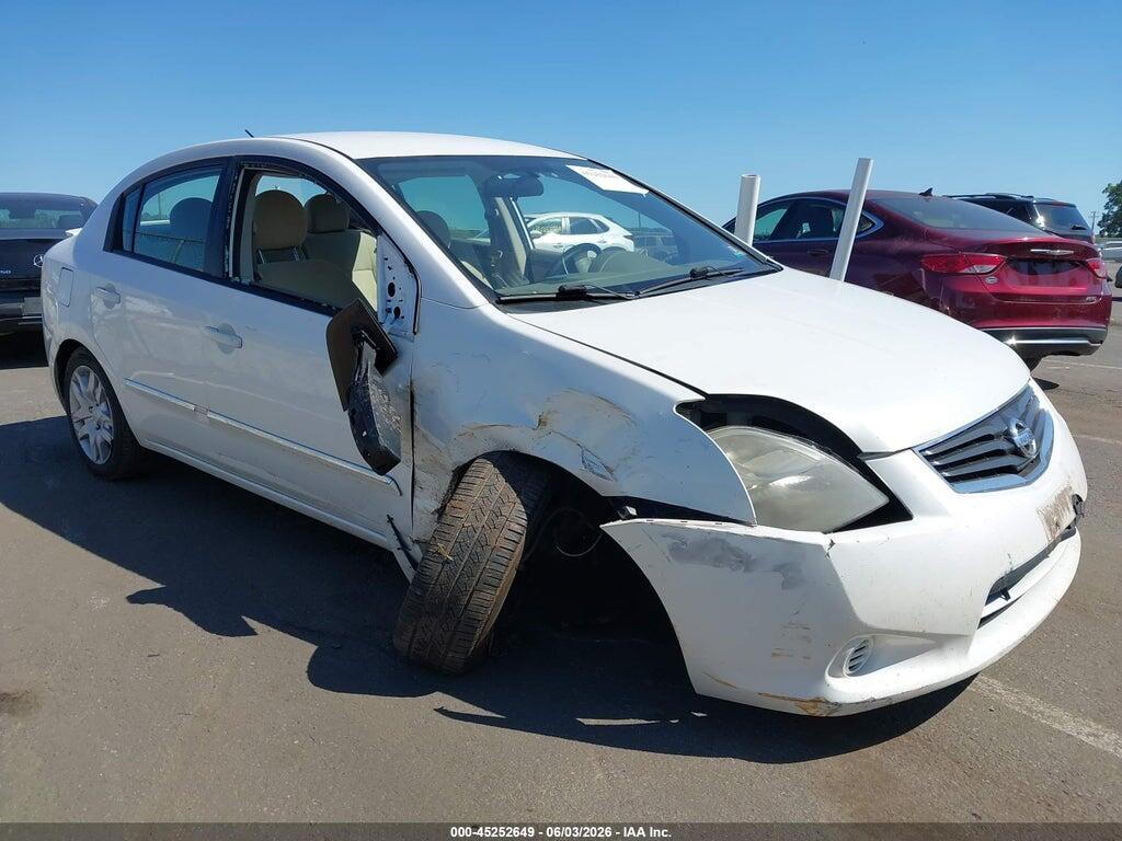 3N1AB6AP6CL782456 2012 NISSAN SENTRA photo no. 1
