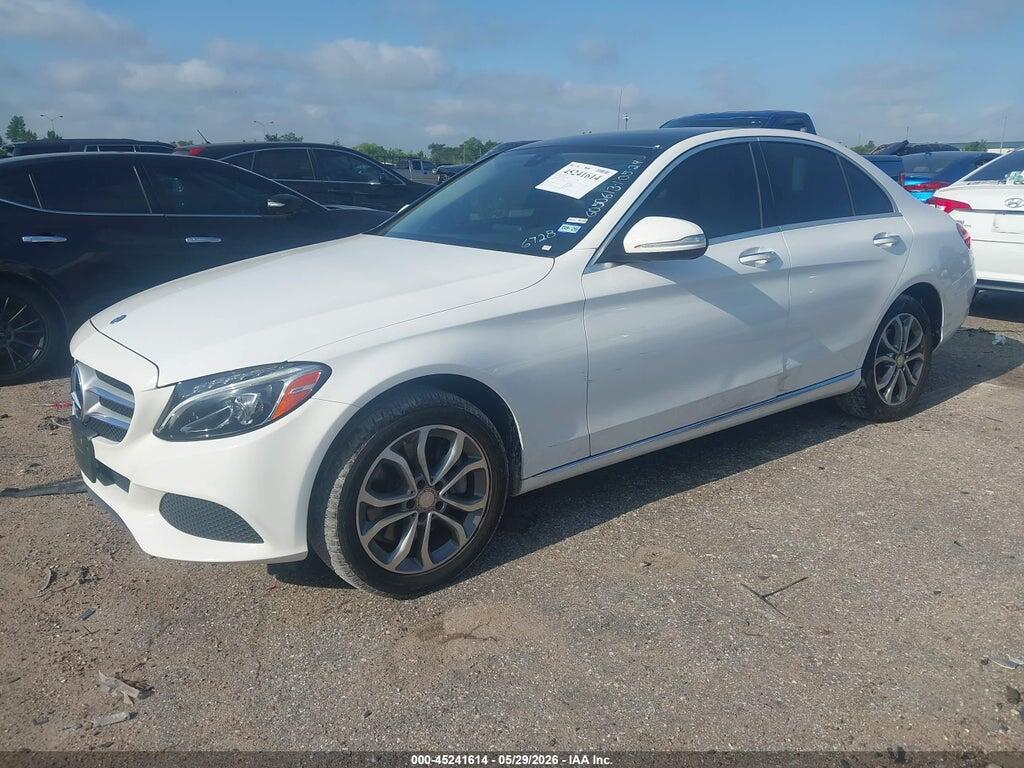 55SWF4KB2FU006728 2015 MERCEDES-BENZ C 300 photo no. 2