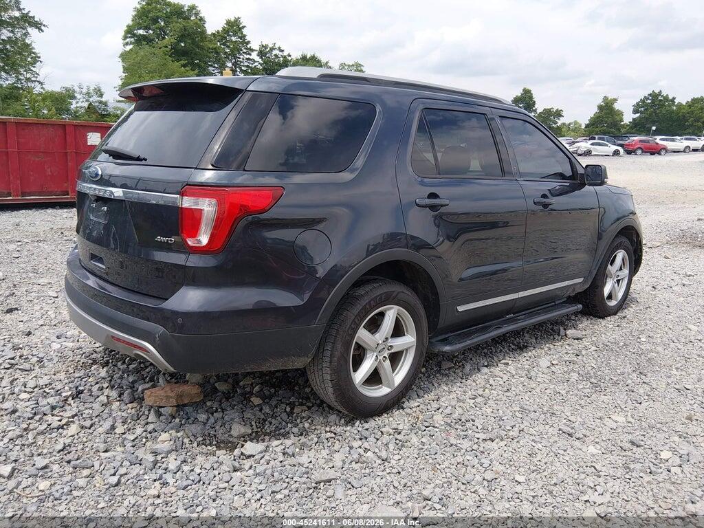 1FM5K8D84HGA72090 2017 FORD EXPLORER photo no. 4