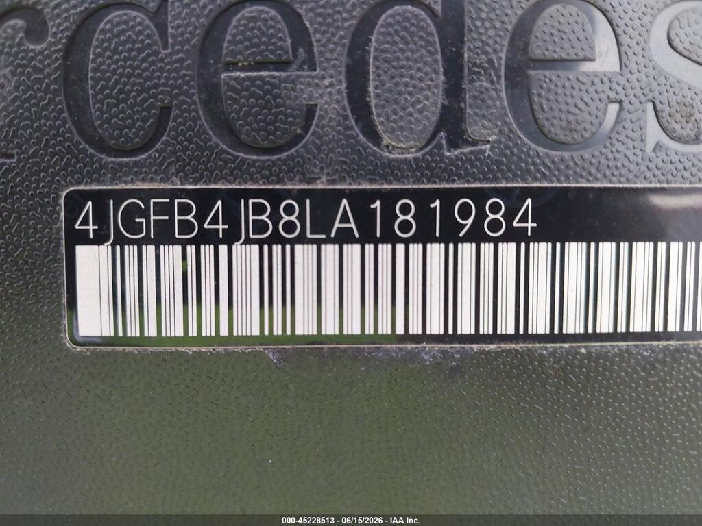 4JGFB4JB8LA181984 2020 MERCEDES-BENZ GLE 350 photo no. 9