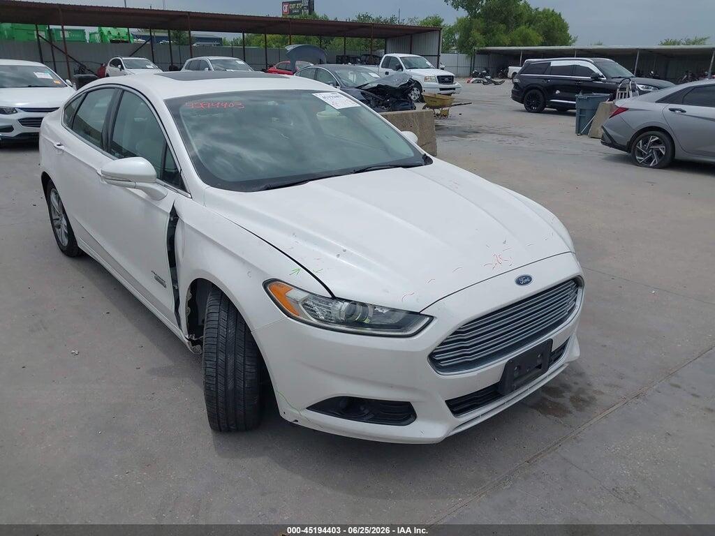 3FA6P0SUXFR192077 2015 FORD FUSION ENERGI photo no. 1