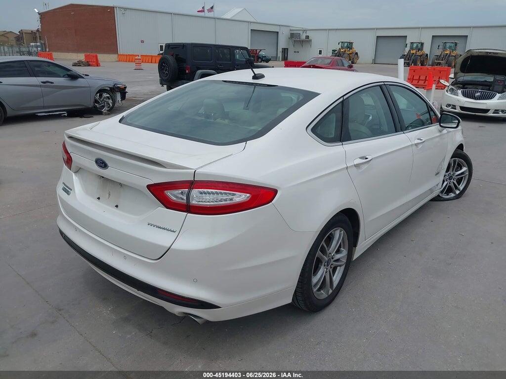 3FA6P0SUXFR192077 2015 FORD FUSION ENERGI photo no. 4