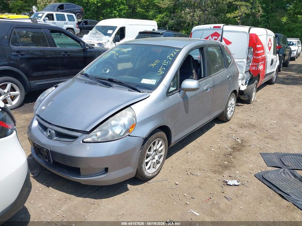 JHMGD38458S020206 2008 HONDA FIT photo no. 2