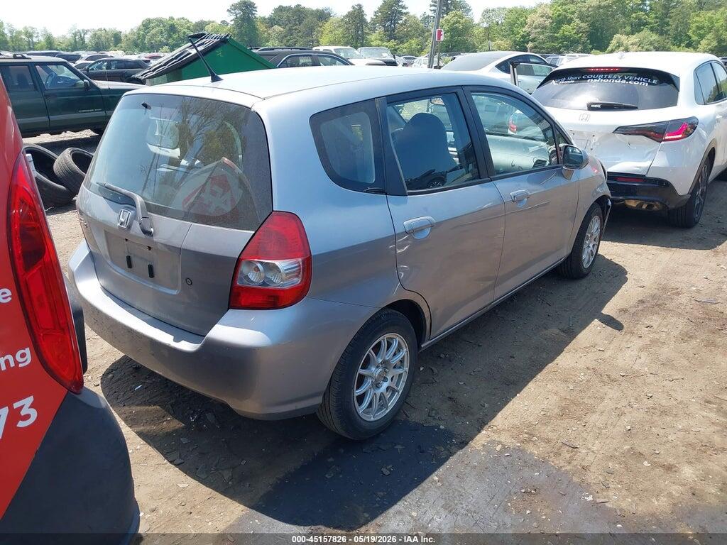 JHMGD38458S020206 2008 HONDA FIT photo no. 4