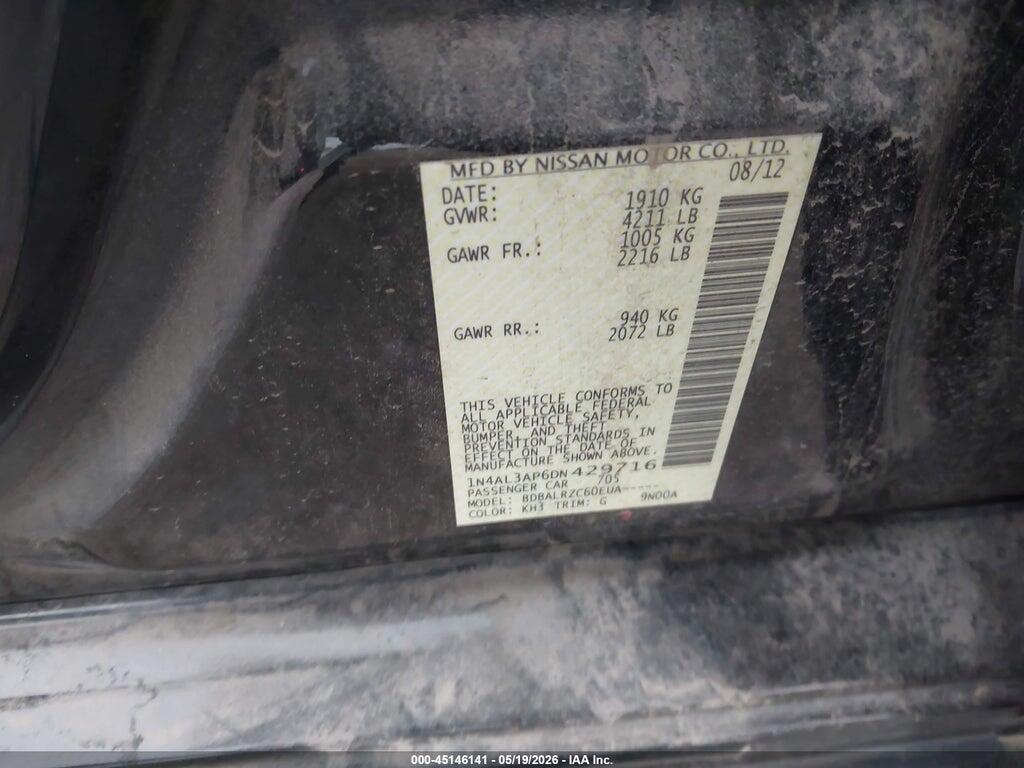 1N4AL3AP6DN429716 2013 NISSAN ALTIMA photo no. 9