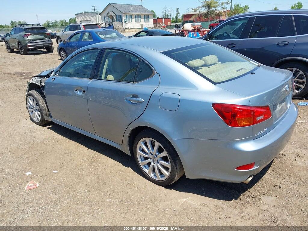 JTHCK262565004437 2006 LEXUS IS 250 photo no. 3