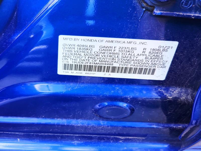 2021 ACURA ILX PREMIUM A-SPEC — Фото 12 из 12