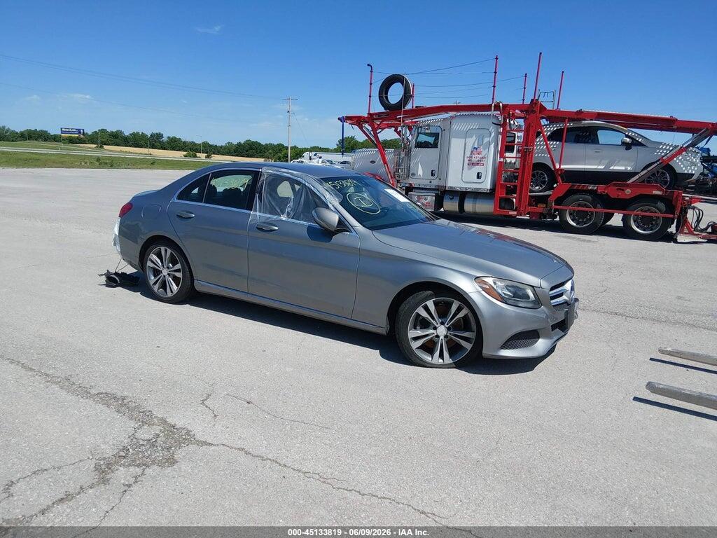55SWF4JBXFU096213 2015 MERCEDES-BENZ C 300 photo no. 1