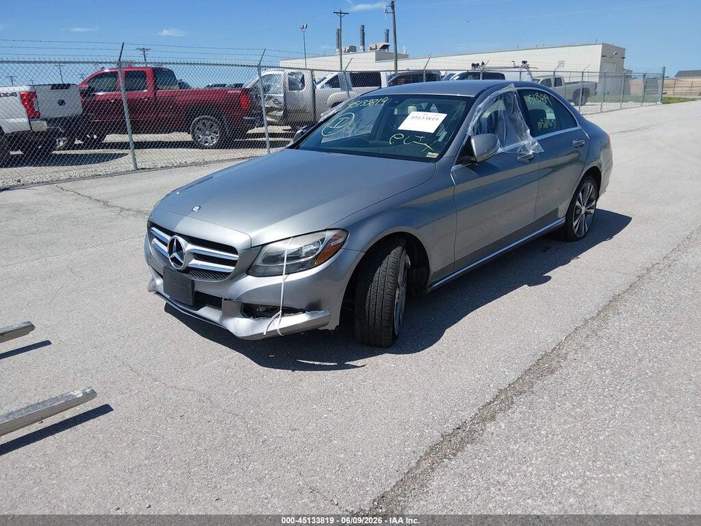 55SWF4JBXFU096213 2015 MERCEDES-BENZ C 300 photo no. 2