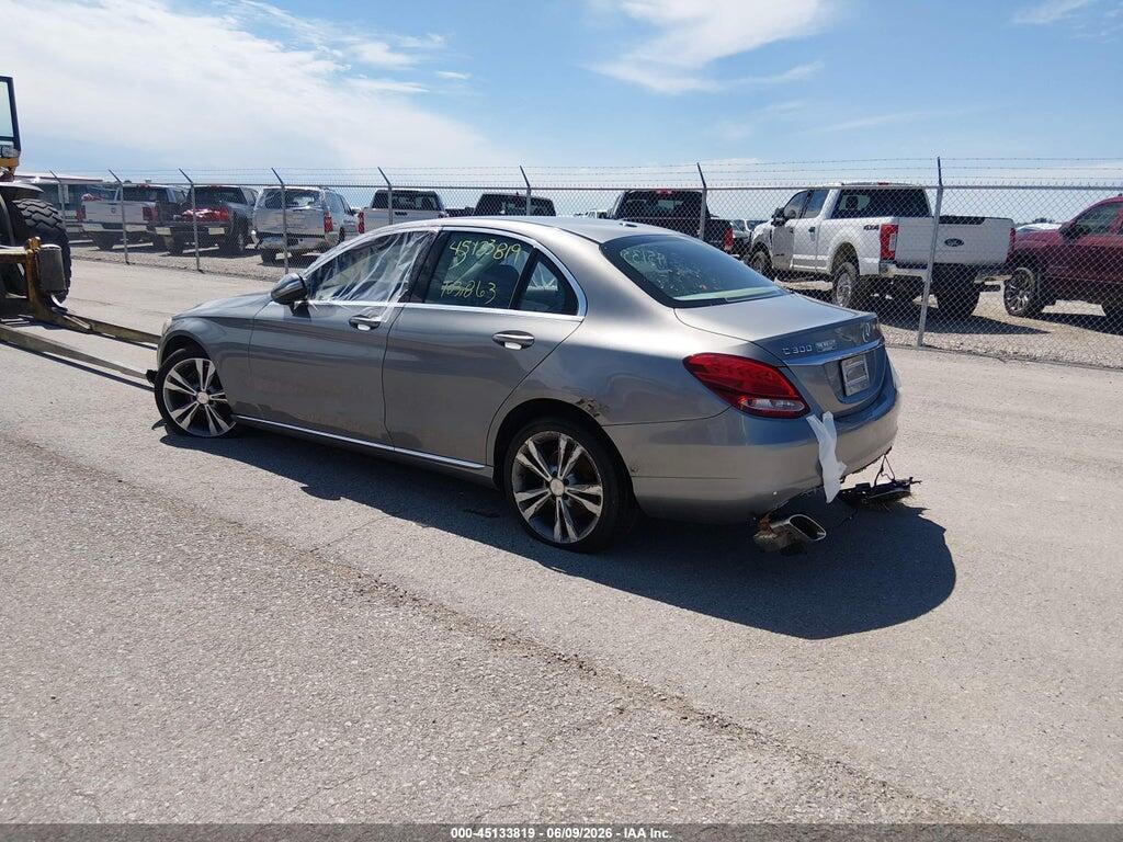 55SWF4JBXFU096213 2015 MERCEDES-BENZ C 300 photo no. 3