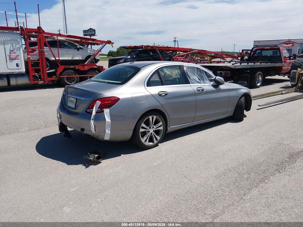 55SWF4JBXFU096213 2015 MERCEDES-BENZ C 300 photo no. 4