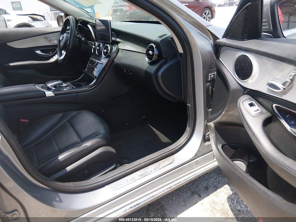 55SWF4JBXFU096213 2015 MERCEDES-BENZ C 300 photo no. 5