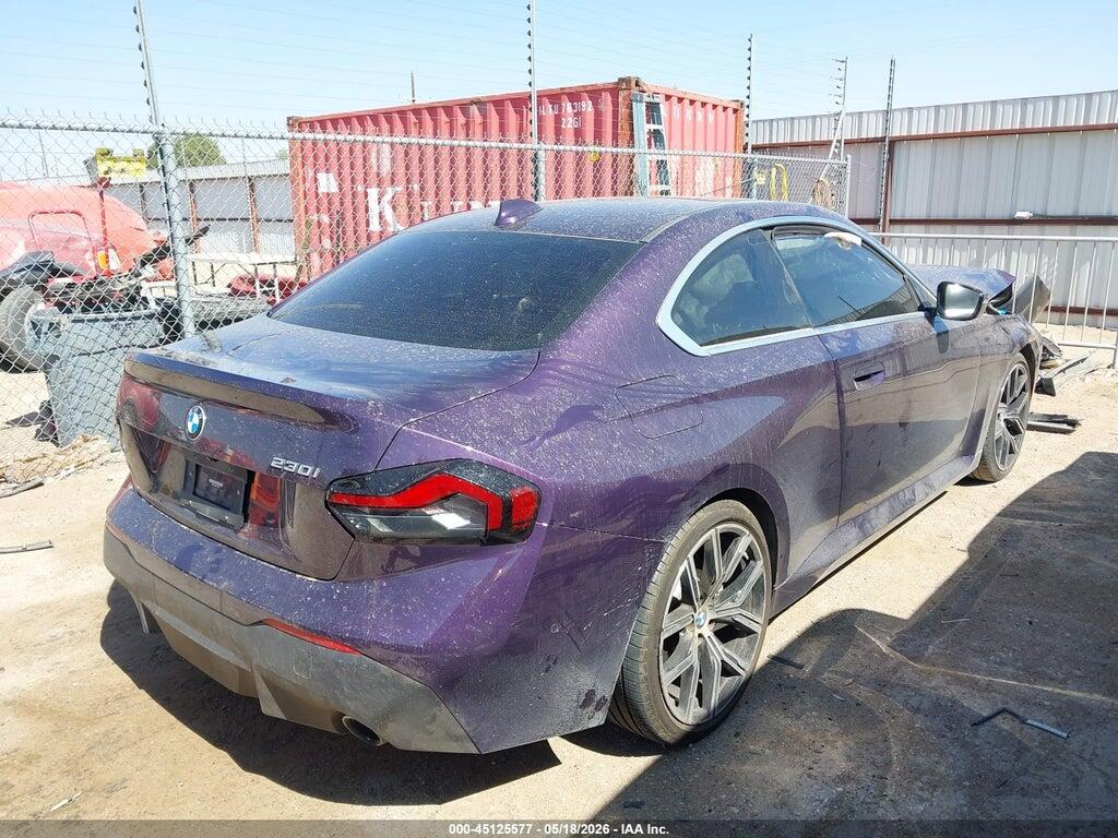 3MW23CM03N8C49415 2022 BMW 230 photo no. 4