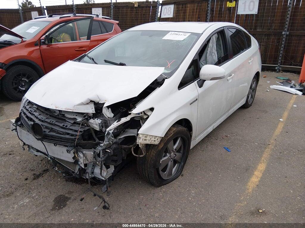 JTDKN3DU3F0417453 2015 TOYOTA PRIUS photo no. 2