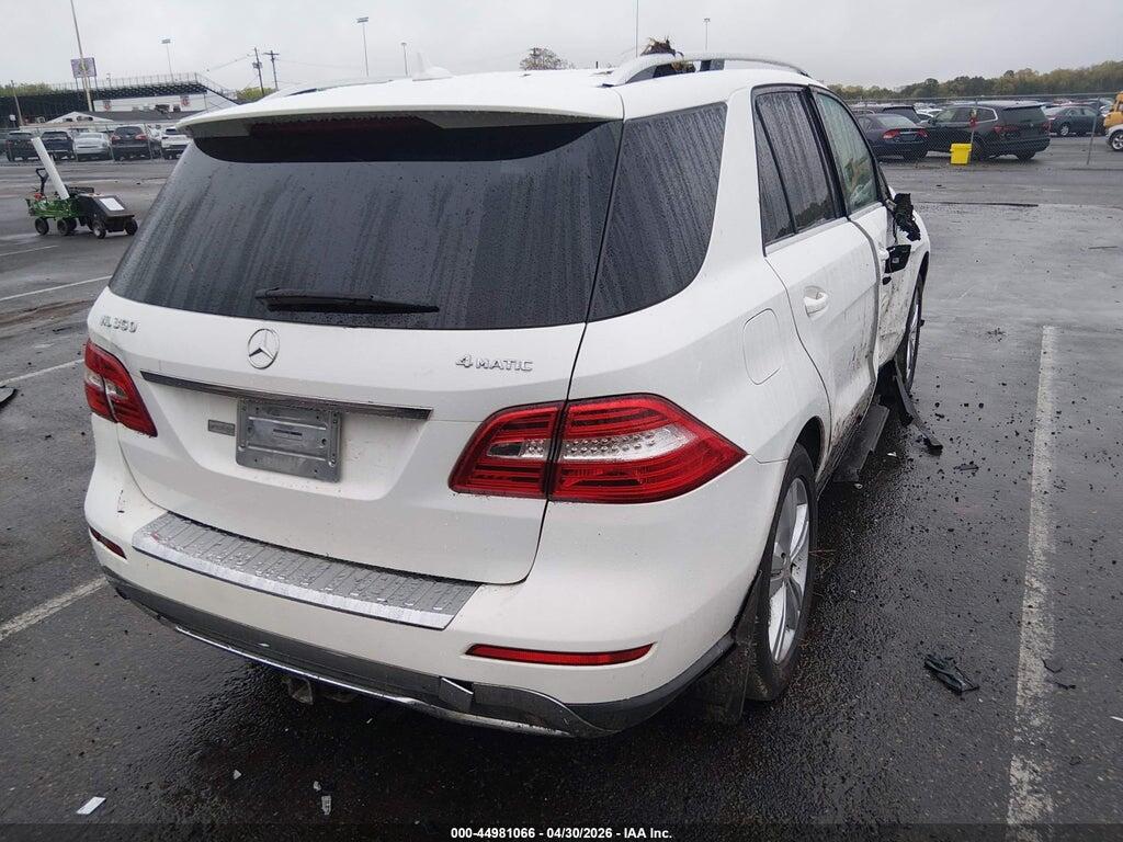 4JGDA5HB7EA314808 2014 MERCEDES-BENZ ML 350 photo no. 4