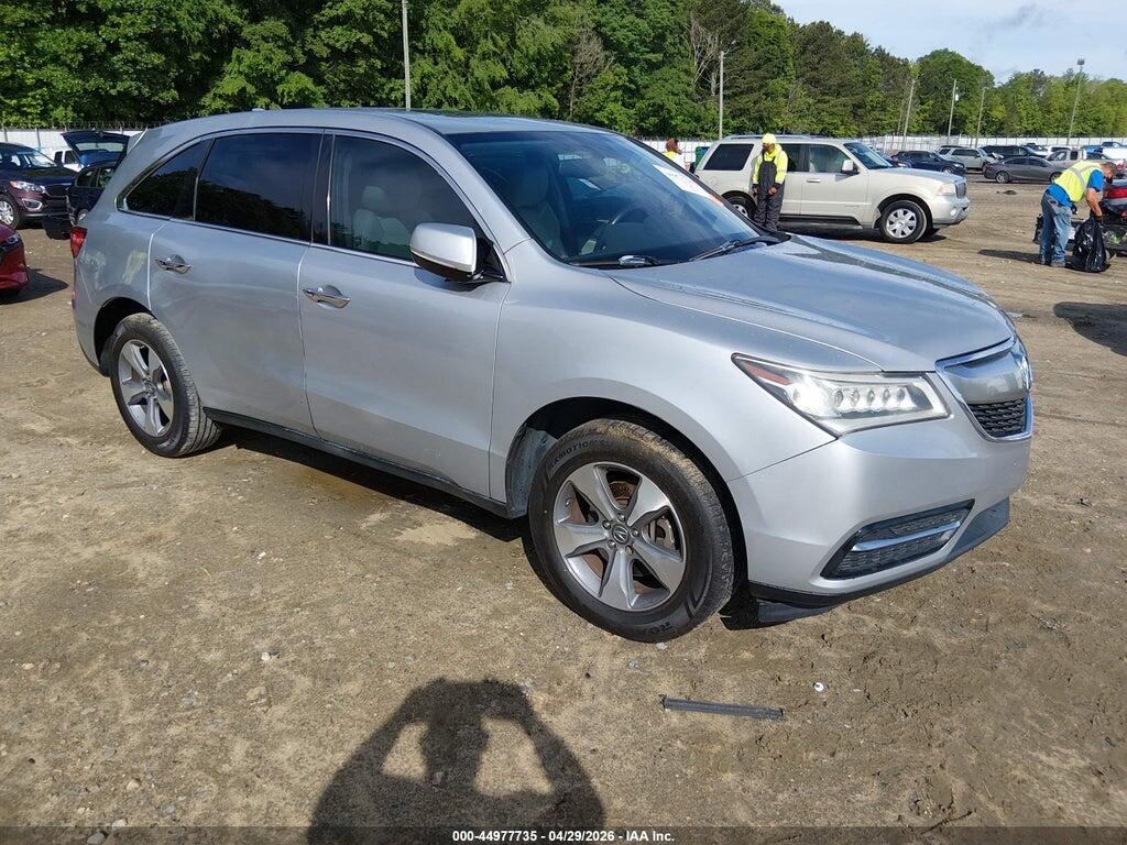 5FRYD3H24EB015509 2014 ACURA MDX photo no. 1