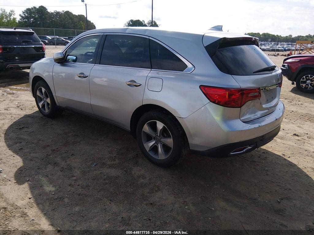 5FRYD3H24EB015509 2014 ACURA MDX photo no. 3
