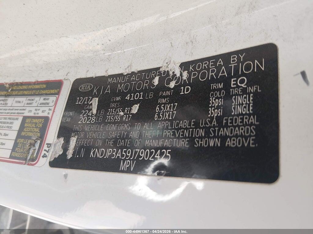 KNDJP3A59J7902425 2018 KIA SOUL photo no. 9