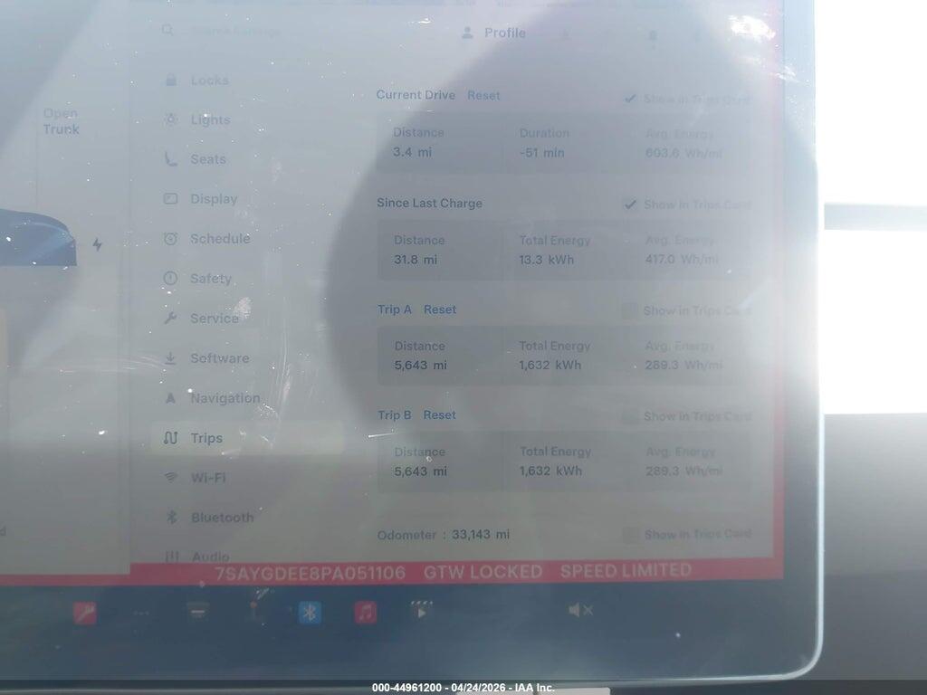 7SAYGDEE8PA051106 2023 TESLA MODEL Y photo no. 7