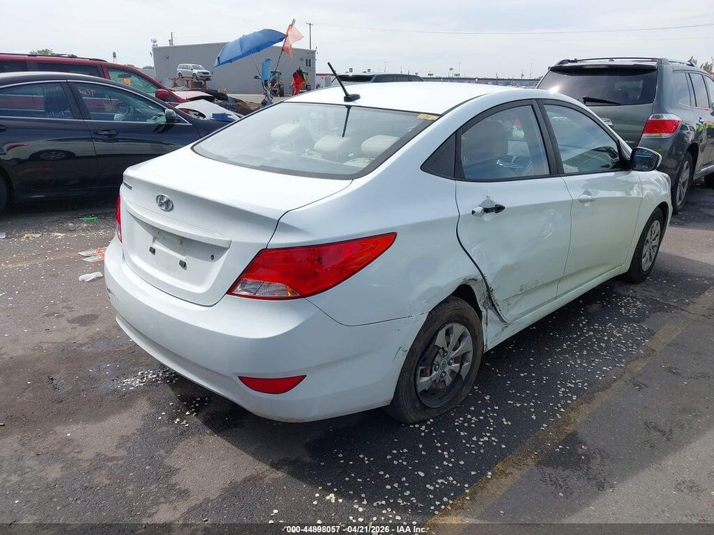 KMHCT4AE8GU102831 2016 HYUNDAI ACCENT photo no. 4