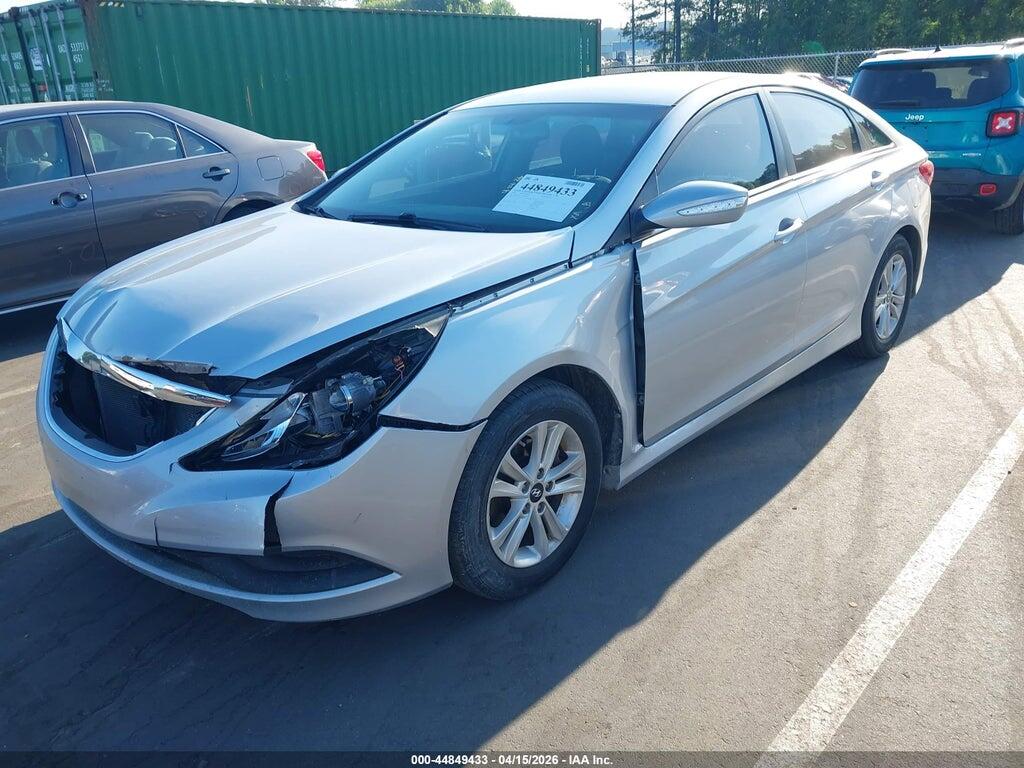 5NPEB4AC1EH940494 2014 HYUNDAI SONATA photo no. 2