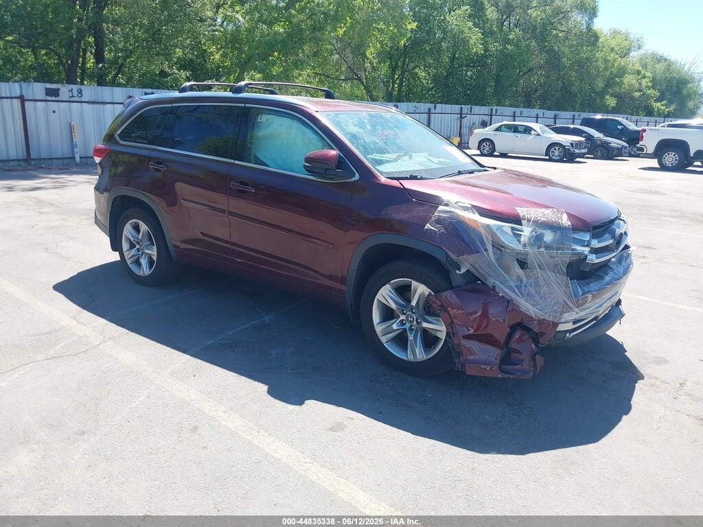5TDDZRFH6JS869581 2018 TOYOTA HIGHLANDER photo no. 1