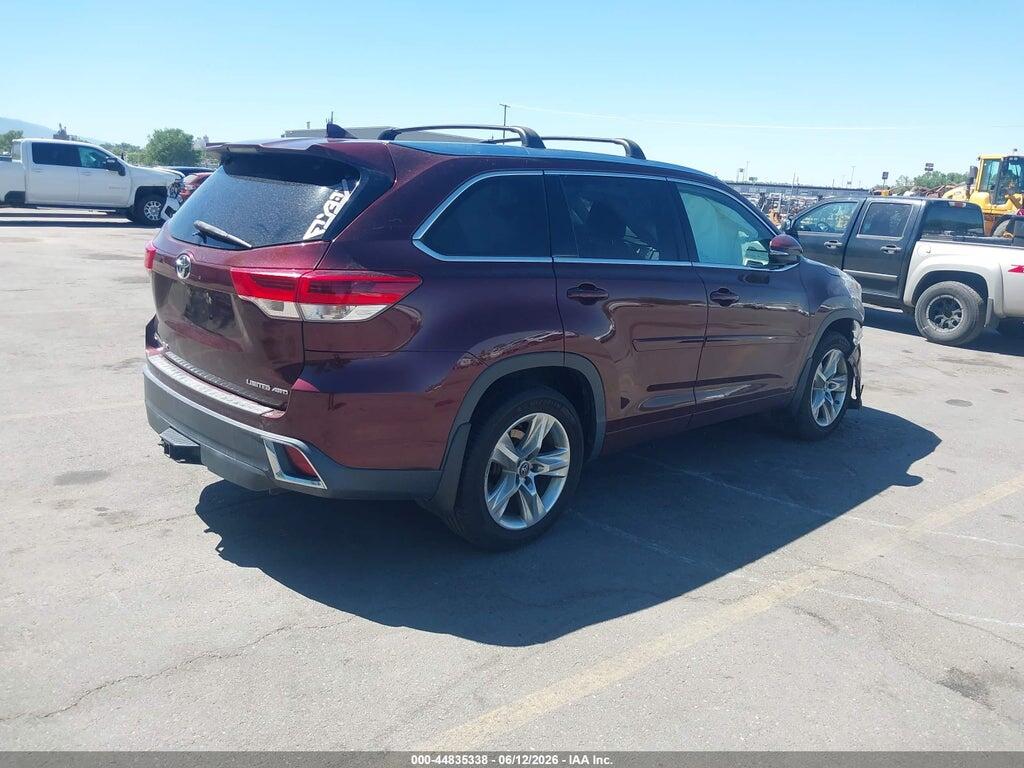 5TDDZRFH6JS869581 2018 TOYOTA HIGHLANDER photo no. 4