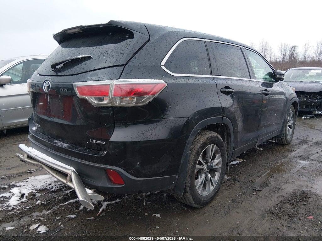 5TDBKRFH3FS131286 2015 TOYOTA HIGHLANDER photo no. 4