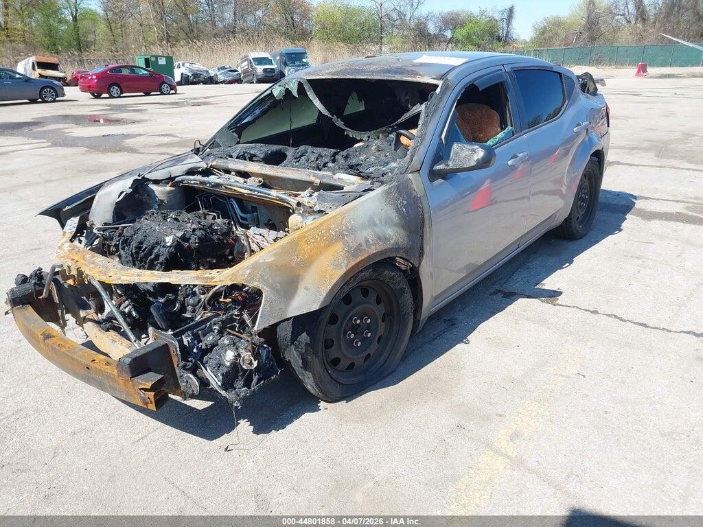 1C3CDZAB2EN162362 2014 DODGE AVENGER photo no. 2
