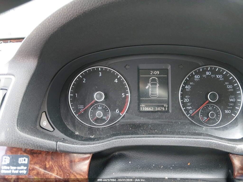 1VWCN7A36CC106789 2012 VOLKSWAGEN PASSAT photo no. 7