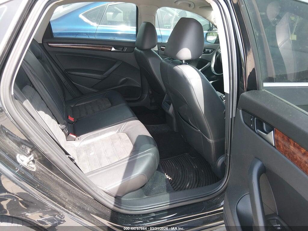 1VWCN7A36CC106789 2012 VOLKSWAGEN PASSAT photo no. 8