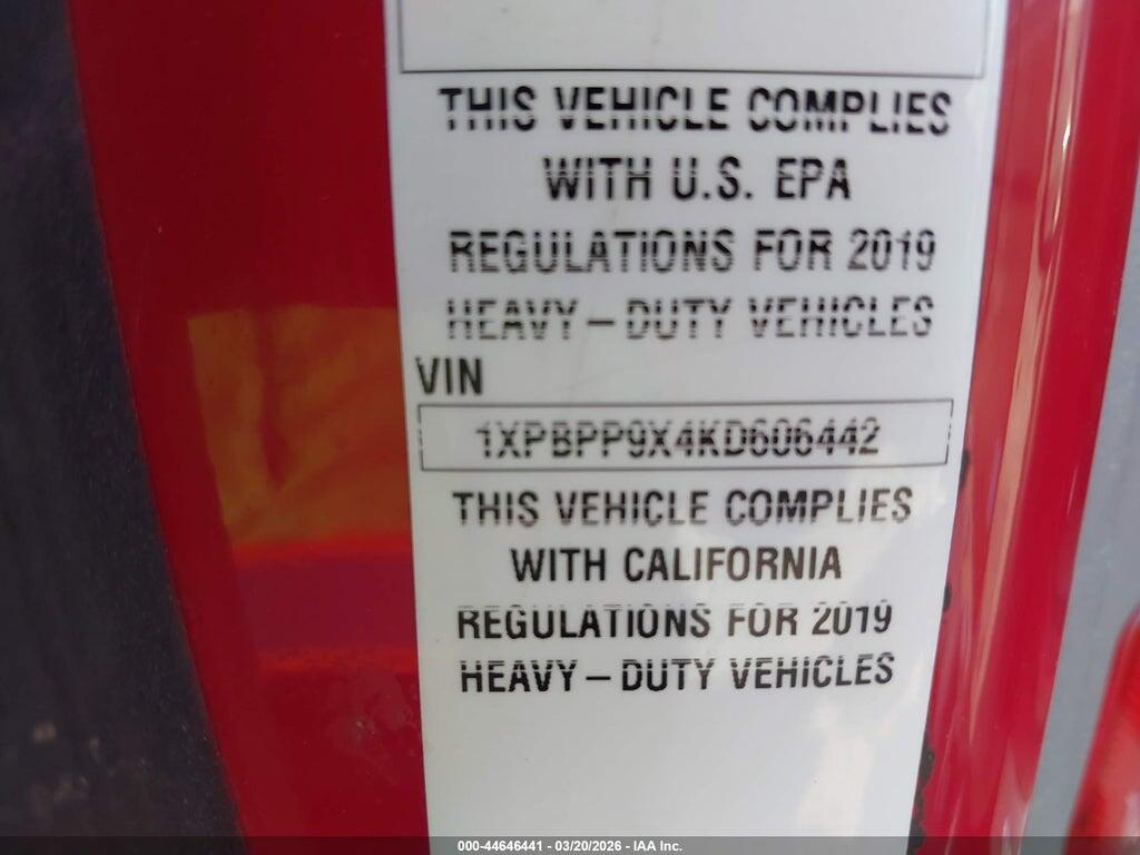 1XPBPP9X4KD606442 2019 PETERBILT 579 photo no. 8