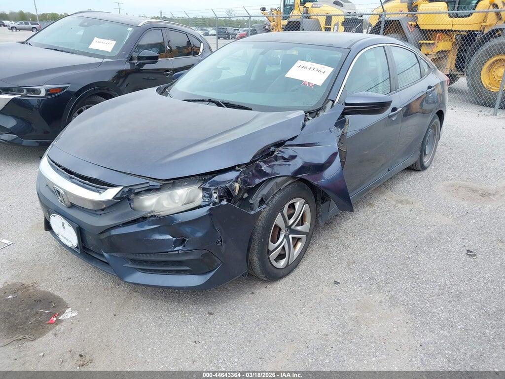 19XFC2F5XGE094857 2016 HONDA CIVIC photo no. 2