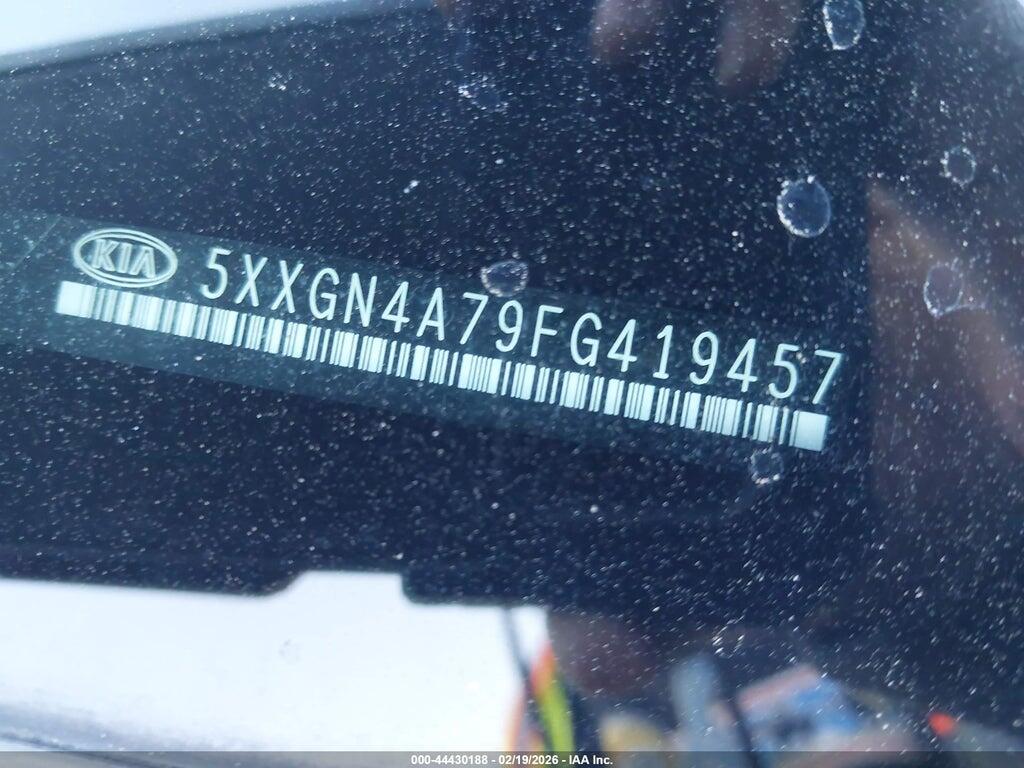 5XXGN4A79FG419457 2015 KIA OPTIMA photo no. 9